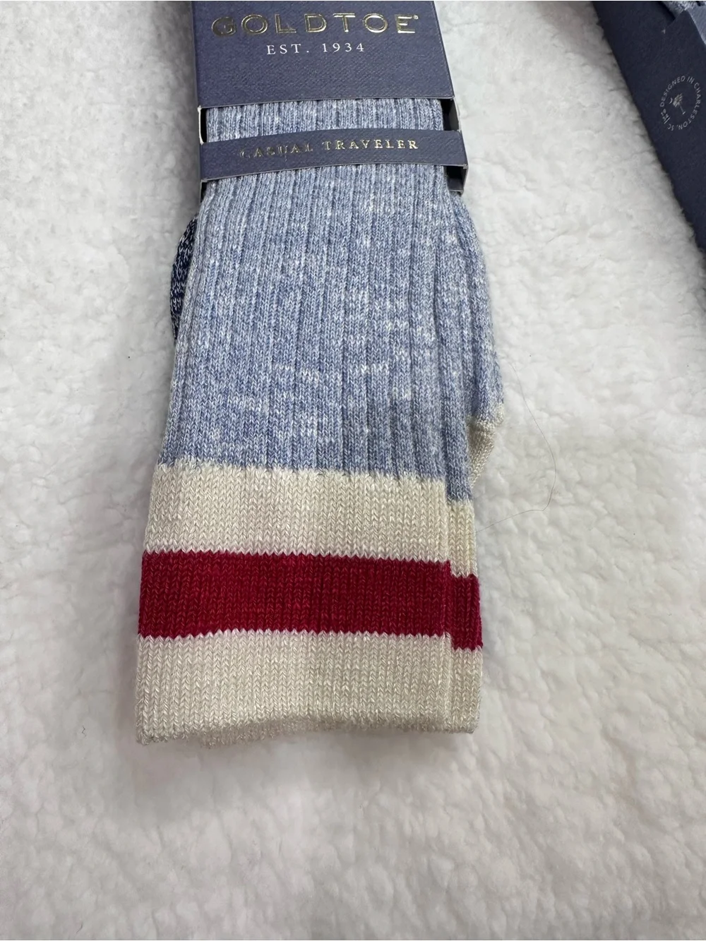 Gold Toe Casual Traveler Men's Crew Socks